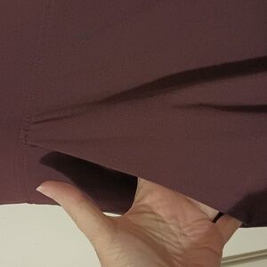 Athleta Plus Size 24 Brooklyn Ankle Pants Wine Color